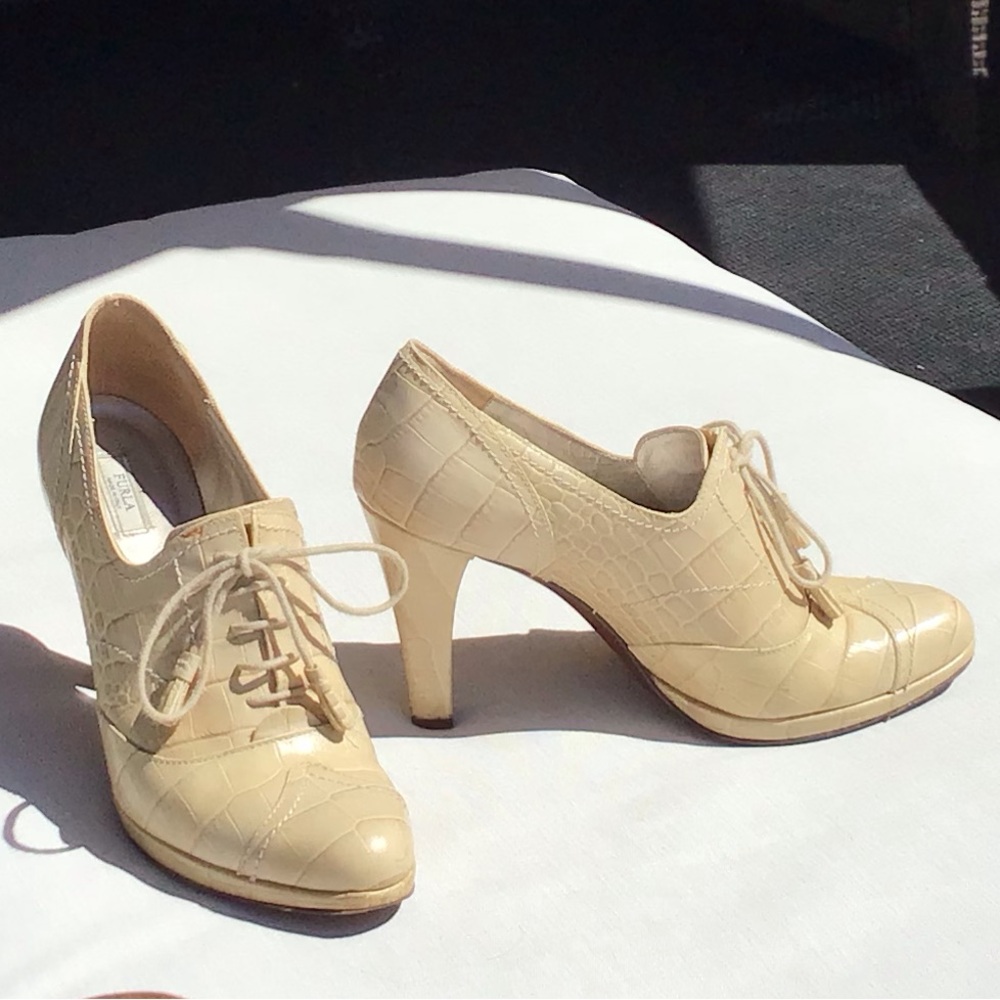 Furla 🇮🇹 Designer Italian Leather Heels